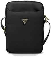 Сумка Guess Nylon Tablet bag with Triangle metal logo для планшета до 10″, черная