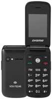 Телефон DIGMA VOX FS240 Global, 2 SIM, черный
