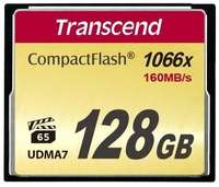 Карта памяти 128 ГБ CompactFlash (CF) Transcend CompactFlash X1000 (TS128GCF1000)