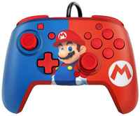 Pdp Аксессуар Nintendo Switch: Проводной контроллер Faceoff Mario