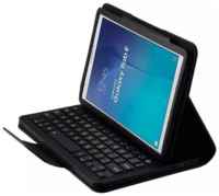 Чехол.ру Клавиатура MyPads для Samsung Galaxy Tab E 9.6 SM-T560N/ T561N/ T565N съемная беспроводная Bluetooth в комплекте c кожаным чехлом и пластиковыми
