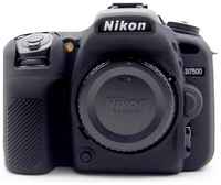 Силиконовый противоударный чехол MyPads для фотоаппарата Nikon D7500 ультра-тонкая полимерная из мягкого качественного силикона