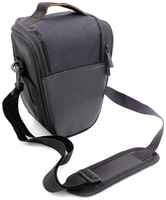 Чехол-сумка MyPads TC-1320 для фотоаппарата Sony Cyber-shot DSC-HX350 /  HX400 /  HX400V из качественной износостойкой влагозащитной ткани черный