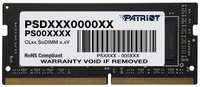 Patriot Memory Модуль памяти SO- DIMM DDR4 16Gb Patriot Signature (psd416g266681s)