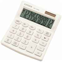 Калькулятор настольный компактный Citizen SDC812NRWHE 12-разрядный 1 шт