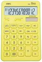 Deli Калькулятор настольный Touch EM01551, желтый 12-разр