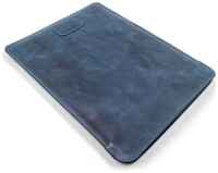 J. Audmorr Кожаный чехол J.Audmorr для MacBook Pro 16  /  Ноутбука 15,6″-16,2″, серый, Newbridge 15.6 Cloud