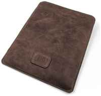 J. Audmorr Кожаный чехол J.Audmorr для ноутбука до 13.6″ (315 х 212 х 16 мм), Macbook 13-13.6, серый, Newbridge 13 Cloud
