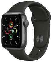 Смарт-часы Apple Watch SE 40mm Aluminum Case Midnight Sport Band S / M (MNT73LL / A)