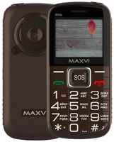 Телефон MAXVI B5ds, 2 SIM, brown