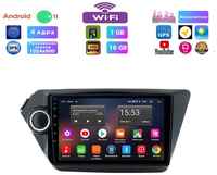 Podofo Автомагнитола для Kia Rio (2011-2017), Android 11, 1/16 Gb, Wi-Fi, Bluetooth, Hands Free, разделение экрана, поддержка кнопок на руле
