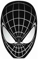 Mejicar Металлическая пластина для магнитного держателя телефона Spider-Man 35x55 mm