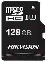 Флеш карта microSDXC 128Gb Class10 Hikvision HS-TF-C1(STD) / 128G / Adapter + adapter