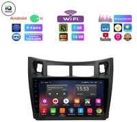 Podofo Автомагнитола для Toyota Vitz, Yaris (2005-2012), Android 11, 1/16 Gb, Wi-Fi, Bluetooth, Hands Free, разделение экрана, поддержка кнопок на руле