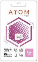 Карта памяти MicroSD Atom microSDHC 64GB UHS-1 U1 (AMSDU1 / 64GB)
