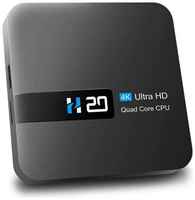 Hongtop Смарт ТВ приставка H20 2/16GB, Rockchip RK3228A, Android 10.0, Wi-Fi 2.4GHz, Smart TV Box 4K UHD, Андроид ТВ бокс, Медиаплеер