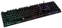 Клавиатура проводная Nakatomi Gaming KG-23U игровая с подсветкой. Черный