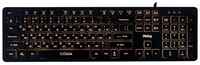 Клавиатура проводная Dialog Katana-Multimedia KK-ML17U с подсветкой. Черный