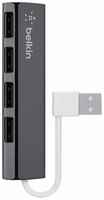 USB-концентратор Belkin 4-Port Ultra-Slim Travel Hub, разъемов: 4