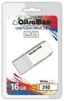 USB флэш-накопитель OLTRAMAX OM-16GB-240 16 Гб, белый