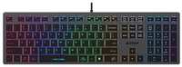 Клавиатура A4Tech Fstyler FX60H серый USB slim Multimedia LED