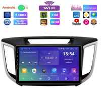 Podofo Автомагнитола для Hyundai Creta (2015-2021), Android 10, 2/32 Gb, Wi-Fi, Bluetooth, Hands Free, разделение экрана, поддержка кнопок на руле