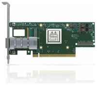 Сетевая карта MELLANOX TECHNOLOGIES MCX653105A-HDAT ConnectX-6 VPI, HDR IB (200Gb/s) and 200GbE, single-port QSFP56, PCIe4.0 x16, tall bracket