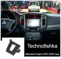 Technofishka Автомобильный держатель для телефона в Mitsubishi Pajero 2007-2020 года выпуска