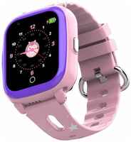 Наручные умные часы Smart Baby Watch Wonlex CT10 розовые, электроника с GPS и видеозвонком, аксессуары для детей