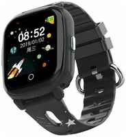 Наручные умные часы Smart Baby Watch Wonlex CT10 черные, электроника с GPS и видеозвонком, аксессуары для детей