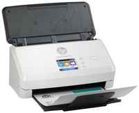 Сканер HP ScanJet Pro N4000 snw1 белый