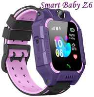 Смарт-часы Smart Baby Z6, GPS, фиолетовые