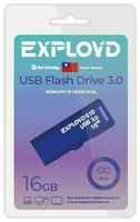 USB флэш-накопитель EXPLOYD EX-16GB-610-Blue USB 3.0