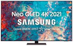65″ Телевизор Samsung QE65QN87AAU 2021 IPS, черный