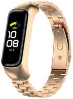 G-CELL Стальной браслет для Samsung Galaxy Fit 2 SM-R220 (розовое золото)