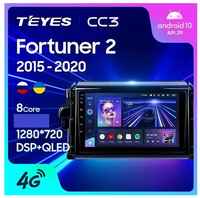 Штатная магнитола Teyes CC3 Toyota Fortuner 2 2015-2018 9″ 3+32G