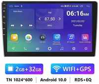 Podofo Автомагнитола 2 din на Android / 9 дюймов / 2 32 гб памяти (WiFi, Bluetooth, GPS, USB, AUX)