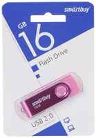 USB Flash Drive 16Gb - SmartBuy UFD 2.0 Twist Pink SB016GB2TWP