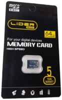 LIDER Mobile Карта памяти/MEMORY CARD/MICRO SD/CLASS 10./16GB