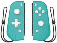 Joy - Con Геймпады с вибрацией беспроводные для Switch Nintendo 2 контроллера бирюзовый