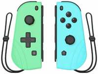 Joy - Con Геймпады с вибрацией беспроводные для Switch Nintendo 2 контроллера зеленый голубой