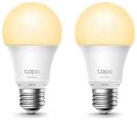 TP-Link Tapo L510E Smart Wi-Fi Light Bulb, Dimmable, E27 base, 2700K, 220V, 50/60 Hz, 60W Equivalent, Energy Class A+, 2.4GHz, 802.11b/g/n, Tapo APP