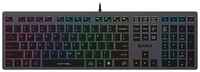 Клавиатура проводная A4Tech FX60 Grey / Neon