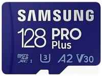 Карта памяти micro SDXC 256Gb Samsung PRO Plus U3 A2 V30 160 / 120MB / s