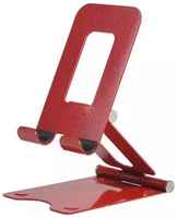Pro-I-Shop Держатель для телефона, подставка для телефона, красная, (металическая), сгиб два колена