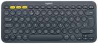 Беспроводная клавиатура Logitech K380 Multi-Device Brown, розовый, русская, 1 шт