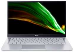 Ноутбук Acer Swift 3 SF314-511-31N2 14″ FHD IPS / Core i3-1115G4 / 8GB / 256GB SSD / Iris Xe Graphics / Endless OS / NoODD / серебристый (NX. ABLER.00C)