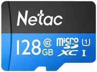 Карта памяти Netac P500 Standard MicroSDXC 128GB U1 / C10 up to 90MB, 1 шт.
