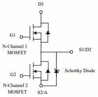 Микросхема AP6901GSM-HF Dual N-Channel MOSFET 30V / 7.1A 30V / 9.2A SO-8