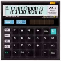 Калькулятор настольный Deli E39231 черный 12-разр